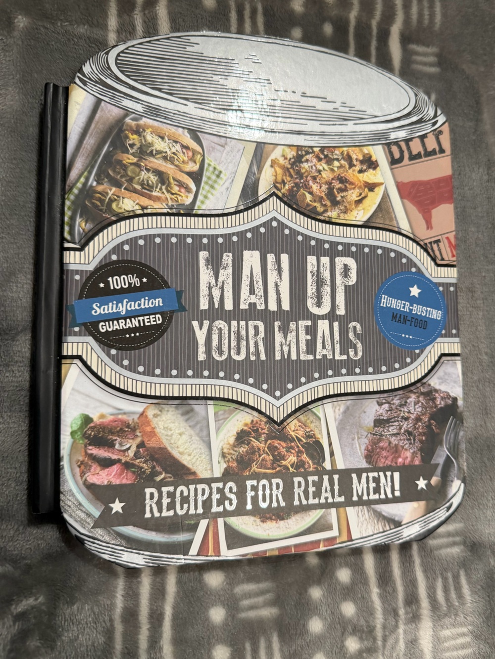 Man Up Your Meals Recipe - Vintage Kitchen Recipe Book